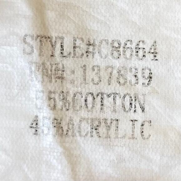 DREAMERS Open Knit Oversized Sweater Beige M/L V Neck Long Sleeve Lightweight - Picture 5 of 5